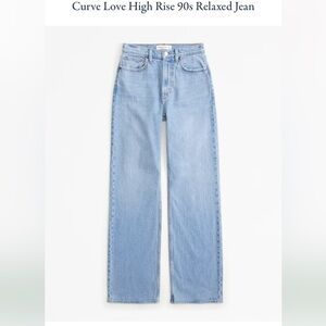 NWOT Abercrombie relaxed jeans